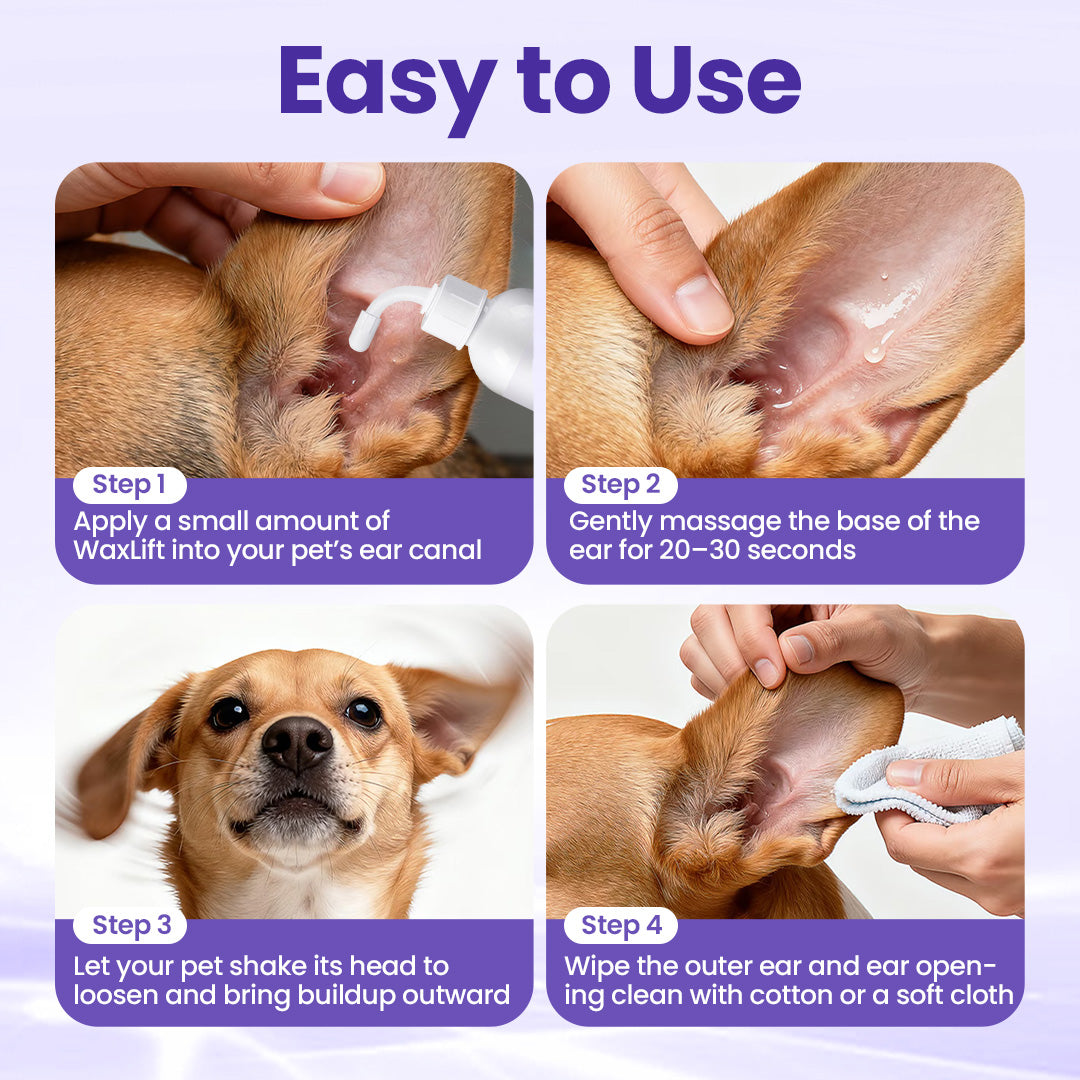 WaxLift Pet Ear Cleaner 🔥
