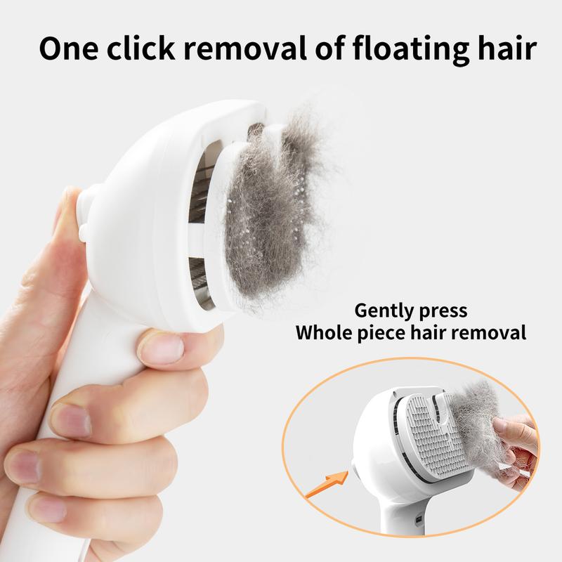 🐾 Self-Cleaning Mist Grooming Brush