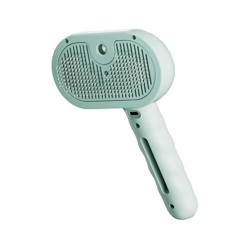 🐾 Self-Cleaning Mist Grooming Brush