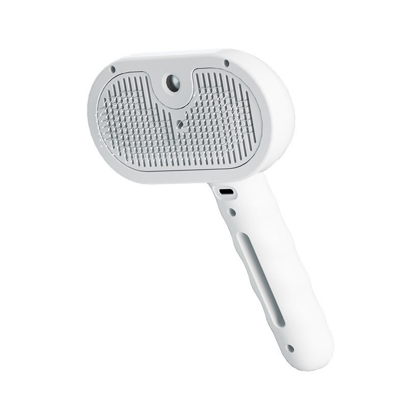 🐾 Self-Cleaning Mist Grooming Brush