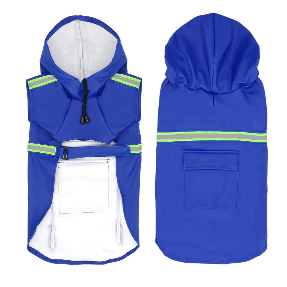 Reflective Dog Raincoat - The Fur Lounge